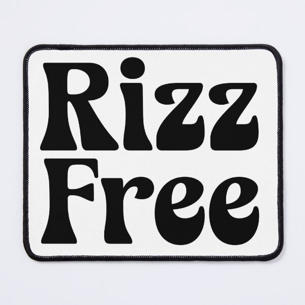 Item preview, Rizz Free - Retro Groovy Quote designed and sold by Deviant Logic Design.
