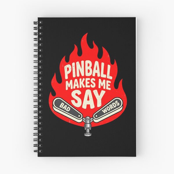 Item preview, Pinball Makes Me Say Bad Words Funny Saying Quote Men Women T-Shirt | Pinball Player Graphic Gift designed and sold by Trendably.