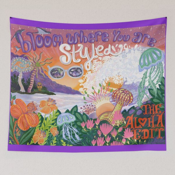 Item preview, Bloom Where You Are Styled - The Aloha Edit designed and sold by tinaschofield.