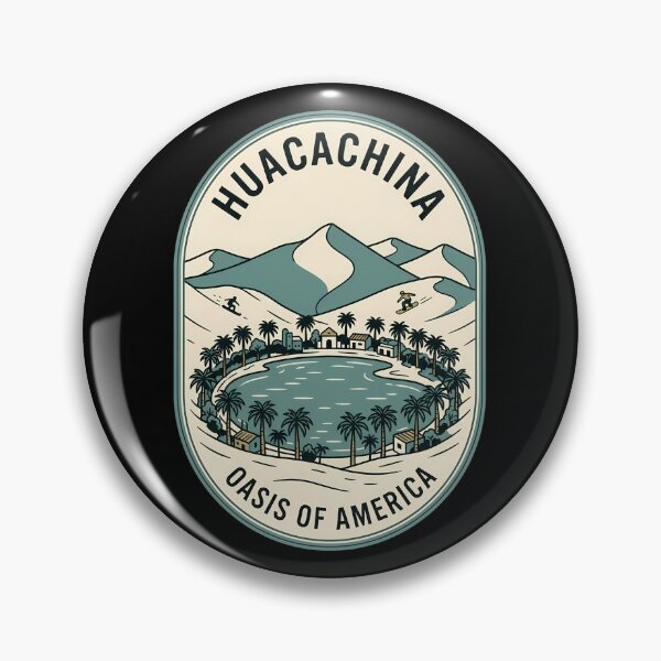 Item preview, Huacachina Oasis of America Vintage Travel Emblem designed and sold by k3rstman1.
