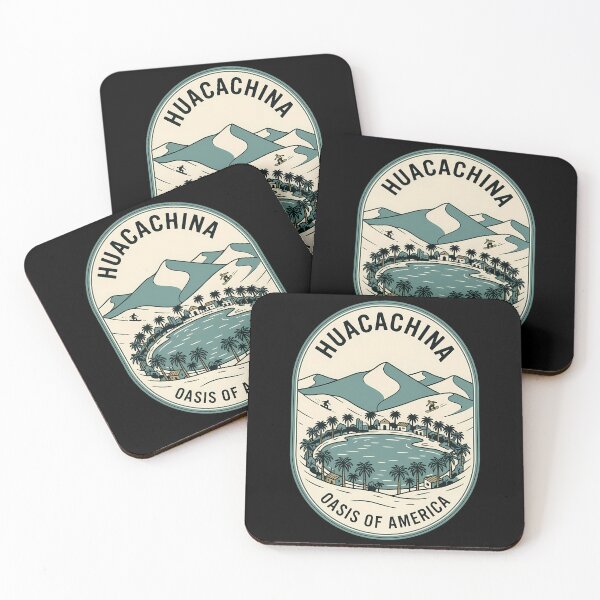 Item preview, Huacachina Oasis of America Vintage Travel Emblem designed and sold by k3rstman1.