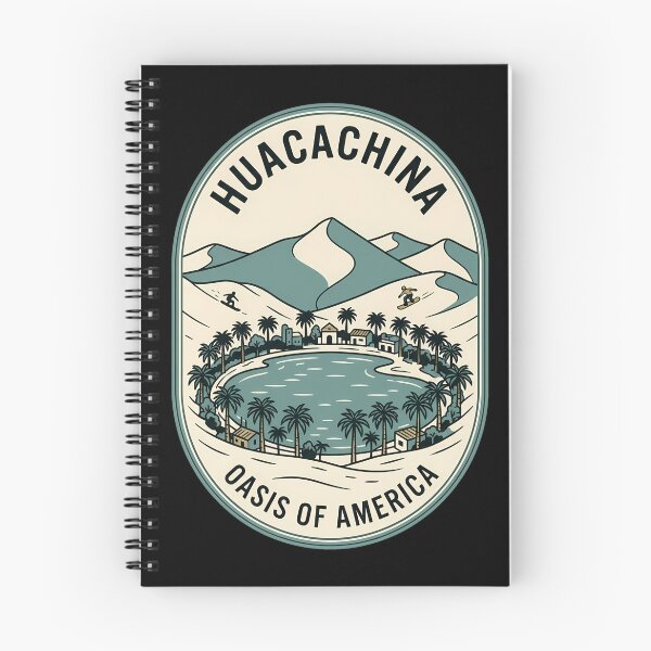 Item preview, Huacachina Oasis of America Vintage Travel Emblem designed and sold by k3rstman1.