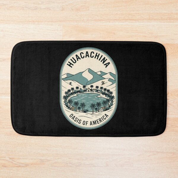 Item preview, Huacachina Oasis of America Vintage Travel Emblem designed and sold by k3rstman1.