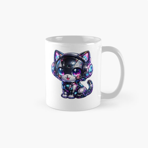 Item preview, Cute Cyber Fox Chibi Anime designed and sold by Ink-verse-.