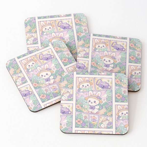 Item preview, Kawaii Bunny Botanical Garden Traveler designed and sold by Gift Phrase Studio.