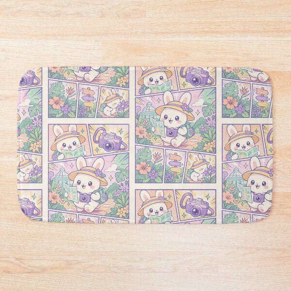 Item preview, Kawaii Bunny Botanical Garden Traveler designed and sold by Gift Phrase Studio.