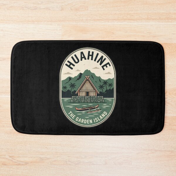 Item preview, Huahine French Polynesia Vintage Travel Emblem designed and sold by k3rstman1.
