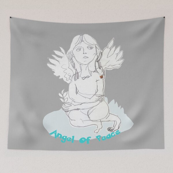 Item preview, Angel Of Peace (Drawing by ACCI)  designed and sold by VanyssaGraphics.