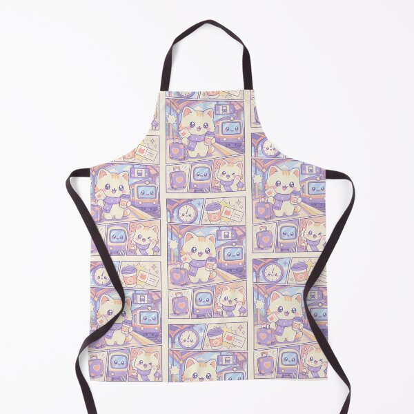 Item preview, Kawaii Cat Train Station Traveler designed and sold by Gift Phrase Studio.