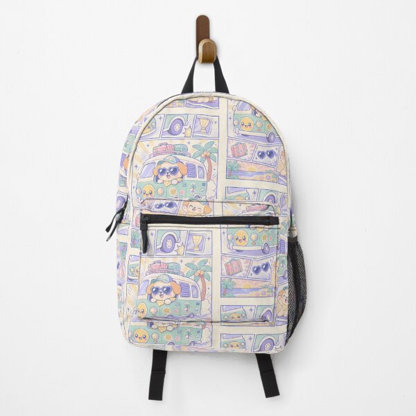 Item preview, Kawaii Puppy Camper Van Vacation designed and sold by Gift Phrase Studio.