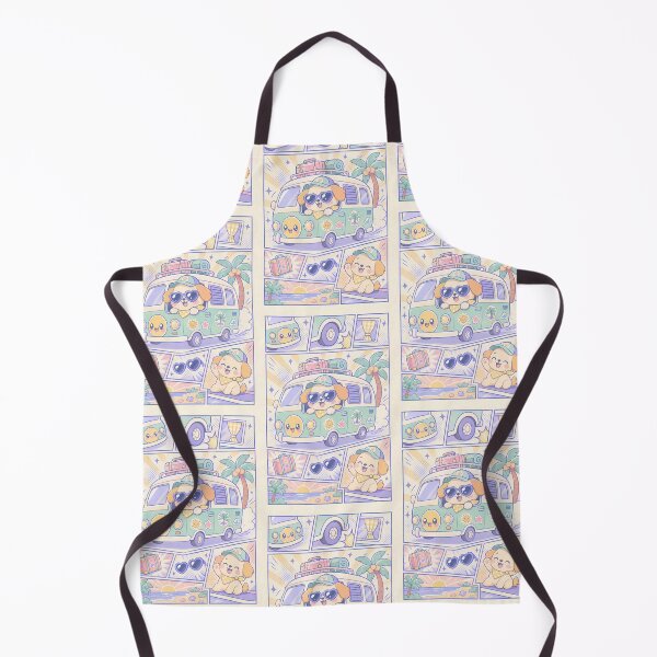 Item preview, Kawaii Puppy Camper Van Vacation designed and sold by Gift Phrase Studio.