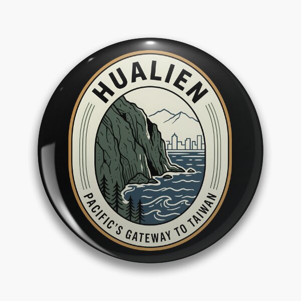 Item preview, Hualien Taiwan Pacific Gateway Vintage Travel Emblem designed and sold by k3rstman1.