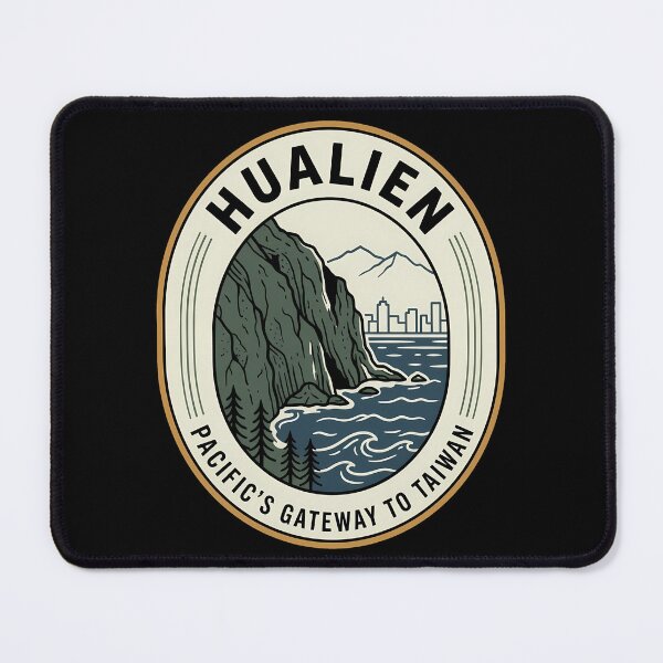 Item preview, Hualien Taiwan Pacific Gateway Vintage Travel Emblem designed and sold by k3rstman1.