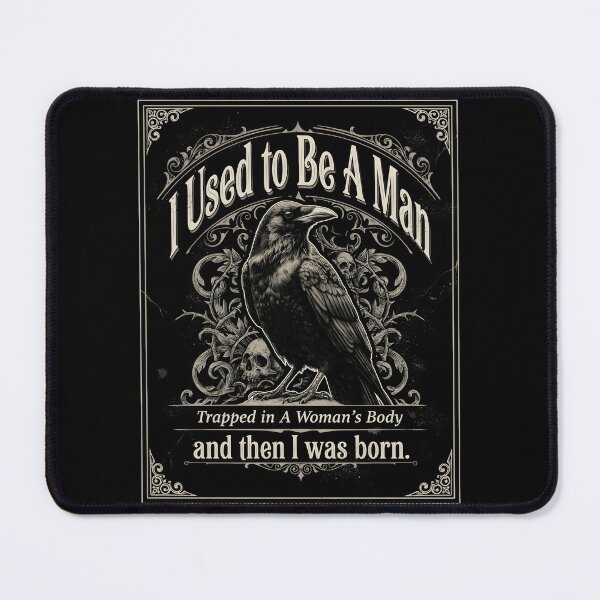 Item preview, I Used to Be A Man Trapped in A Woman's Body Vintage Comedy designed and sold by Redgiant87x.