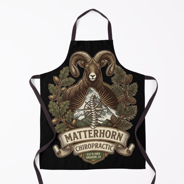 Item preview, Matterhorn Chiropractic We've Got Your Back Mountain Est'd 1959 Anaheim CA designed and sold by thenewall.