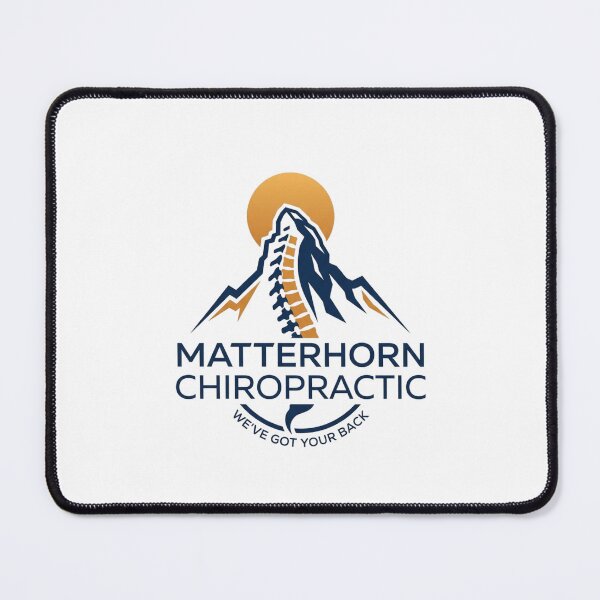 Item preview, Matterhorn Chiropractic We've Got Your Back Mountain Est'd 1959 Anaheim CA designed and sold by thenewall.