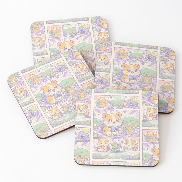 Item preview, Kawaii Hamster Picnic Traveler designed and sold by Magmashup.