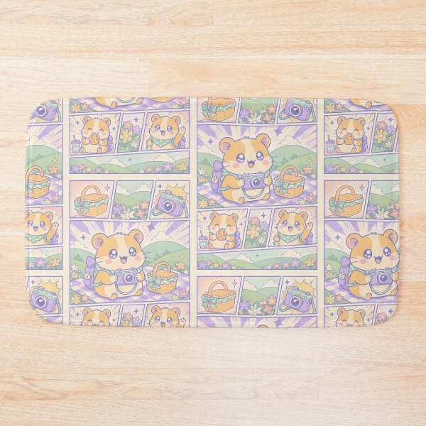 Item preview, Kawaii Hamster Picnic Traveler designed and sold by Magmashup.