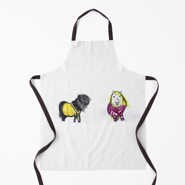 Item preview, Cute Shetland Ponies in Cozy Colorful Sweaters designed and sold by MagicYana.