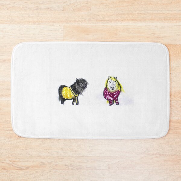 Item preview, Cute Shetland Ponies in Cozy Colorful Sweaters designed and sold by MagicYana.