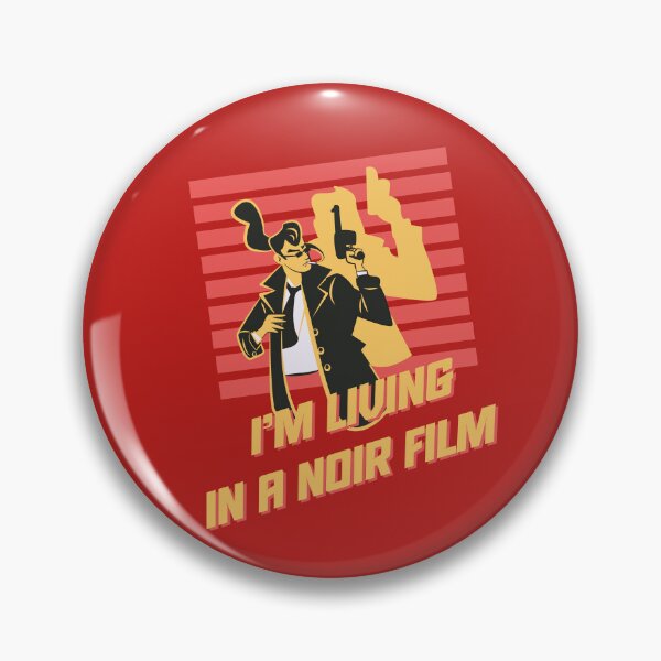 Item preview, I’m Living in a Noir Film Cult Film Illustration designed and sold by beboplab.