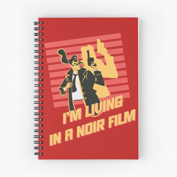 Item preview, I’m Living in a Noir Film Cult Film Illustration designed and sold by beboplab.
