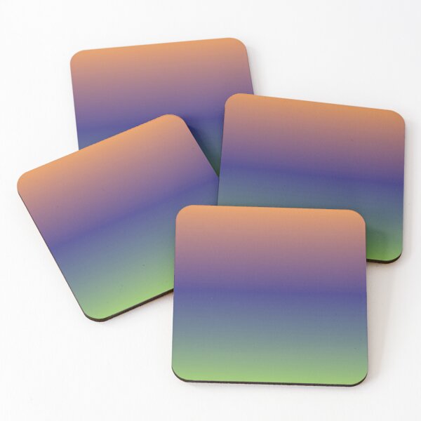 Item preview, Retro Orange Purple and Green Ombre Gradient designed and sold by BetweenForms.