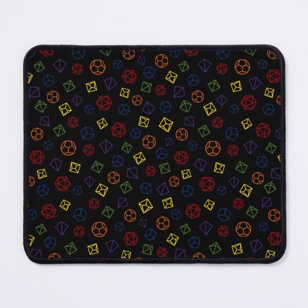 Item preview, Dice Pattern Dark Rainbow designed and sold by MysticMetalwork.