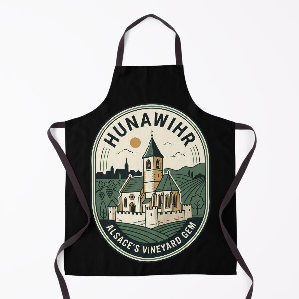 Item preview, Hunawihr France Vineyard Vintage Travel Emblem designed and sold by k3rstman1.