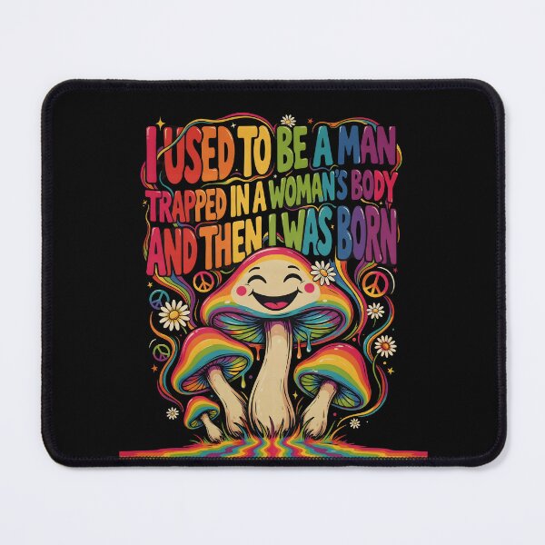 Item preview, I Used to Be A Man Trapped in A Woman's Body Retro Humor designed and sold by Redgiant87x.