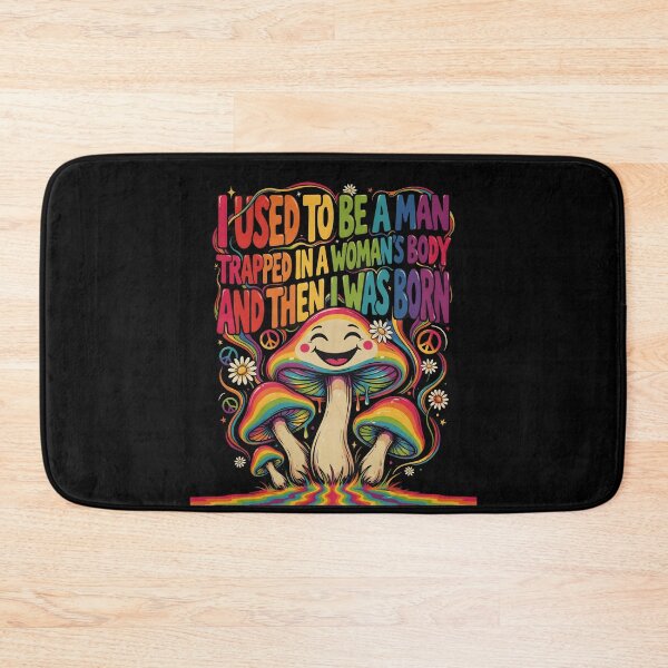 Item preview, I Used to Be A Man Trapped in A Woman's Body Retro Humor designed and sold by Redgiant87x.