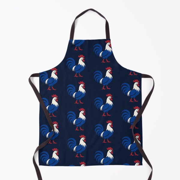 Item preview, Modern Minimalist French Rooster - Blue White Red Fan Art designed and sold by NDstudio.