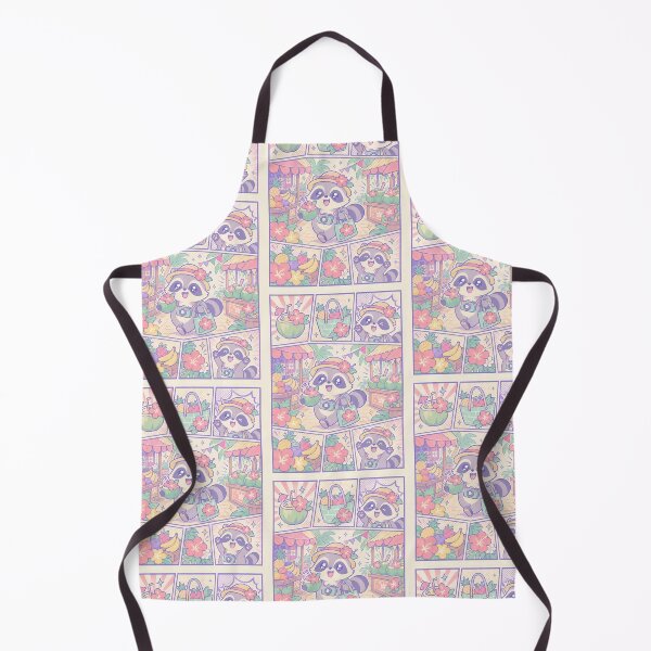 Item preview, Kawaii Raccoon Tropical Market Traveler designed and sold by Gift Phrase Studio.