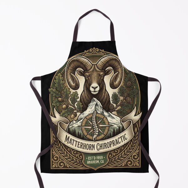 Item preview, Matterhorn Chiropractic We've Got Your Back Mountain Est'd 1959 Anaheim CA designed and sold by thenewall.