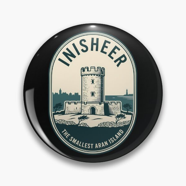 Item preview, Inisheer Ireland Smallest Aran Island Vintage Travel Emblem designed and sold by k3rstman1.
