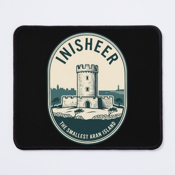 Item preview, Inisheer Ireland Smallest Aran Island Vintage Travel Emblem designed and sold by k3rstman1.