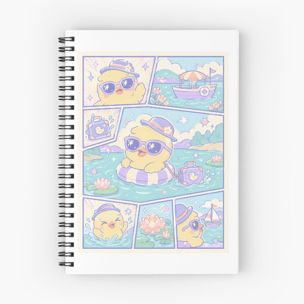 Item preview, Kawaii Duck Lake Vacation Traveler designed and sold by Gift Phrase Studio.