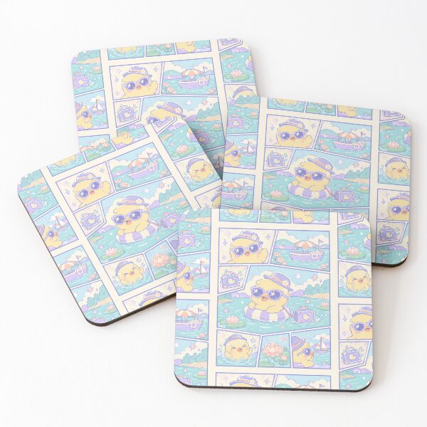 Item preview, Kawaii Duck Lake Vacation Traveler designed and sold by Magmashup.