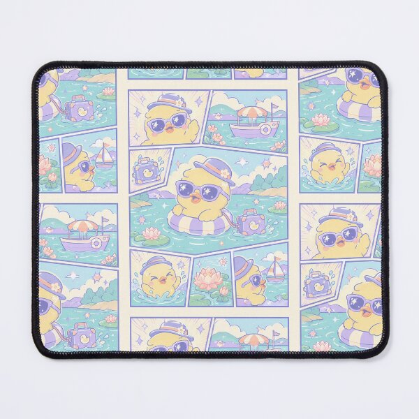 Item preview, Kawaii Duck Lake Vacation Traveler designed and sold by Gift Phrase Studio.