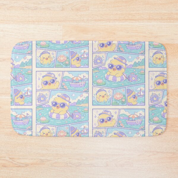 Item preview, Kawaii Duck Lake Vacation Traveler designed and sold by Gift Phrase Studio.
