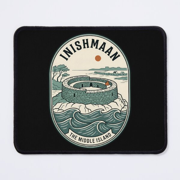 Item preview, Inishmaan The Middle Island Vintage Travel Emblem designed and sold by k3rstman1.