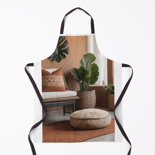 Artikelvorschau, Interior - Boho-Chic Living Corner, Lush Plant Decoration entworfen und verkauft von Reverso-Design.