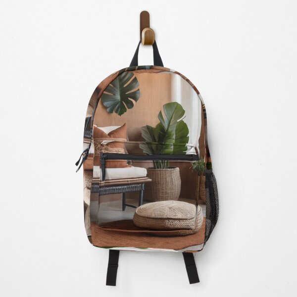 Item preview, Interior - Boho-Chic Living Corner, Lush Plant Decoration designed and sold by Reverso-Design.