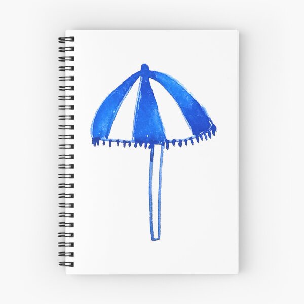 Item preview, Watercolor Beach Umbrella designed and sold by ElizabethCoelho.