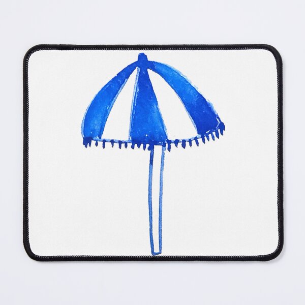 Item preview, Watercolor Beach Umbrella designed and sold by ElizabethCoelho.