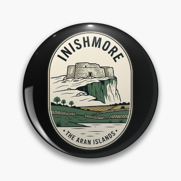 Item preview, Inishmore Aran Islands Ireland Vintage Travel Emblem designed and sold by k3rstman1.
