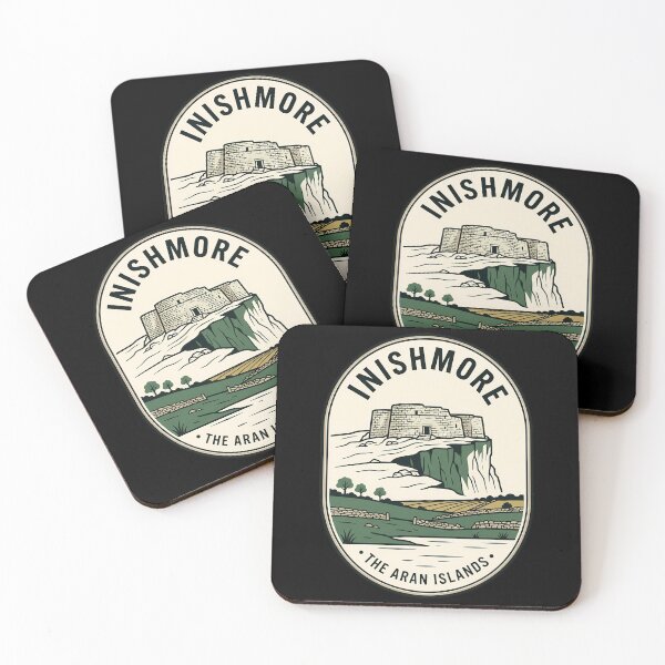 Item preview, Inishmore Aran Islands Ireland Vintage Travel Emblem designed and sold by k3rstman1.