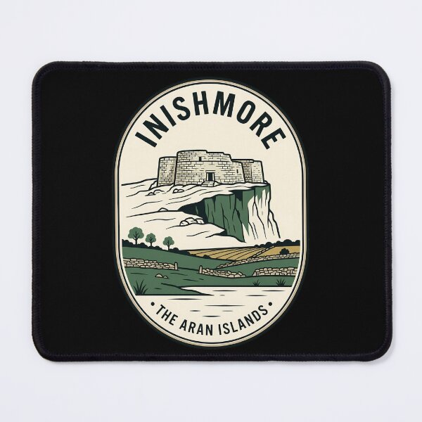Item preview, Inishmore Aran Islands Ireland Vintage Travel Emblem designed and sold by k3rstman1.