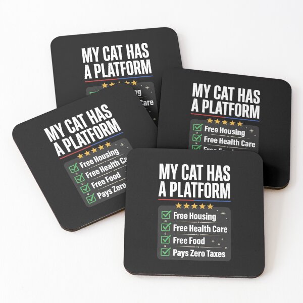 Item preview, My Cat Has A Platform Funny Cat Owner Pet Lover designed and sold by SofenArt.