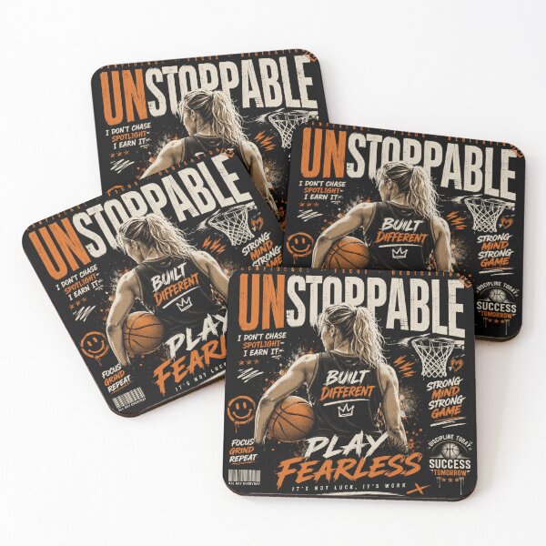 Item preview, Unstoppable Basketball Mindset | Play Fearless Vintage Sports Graphic designed and sold by LatestDesign95.